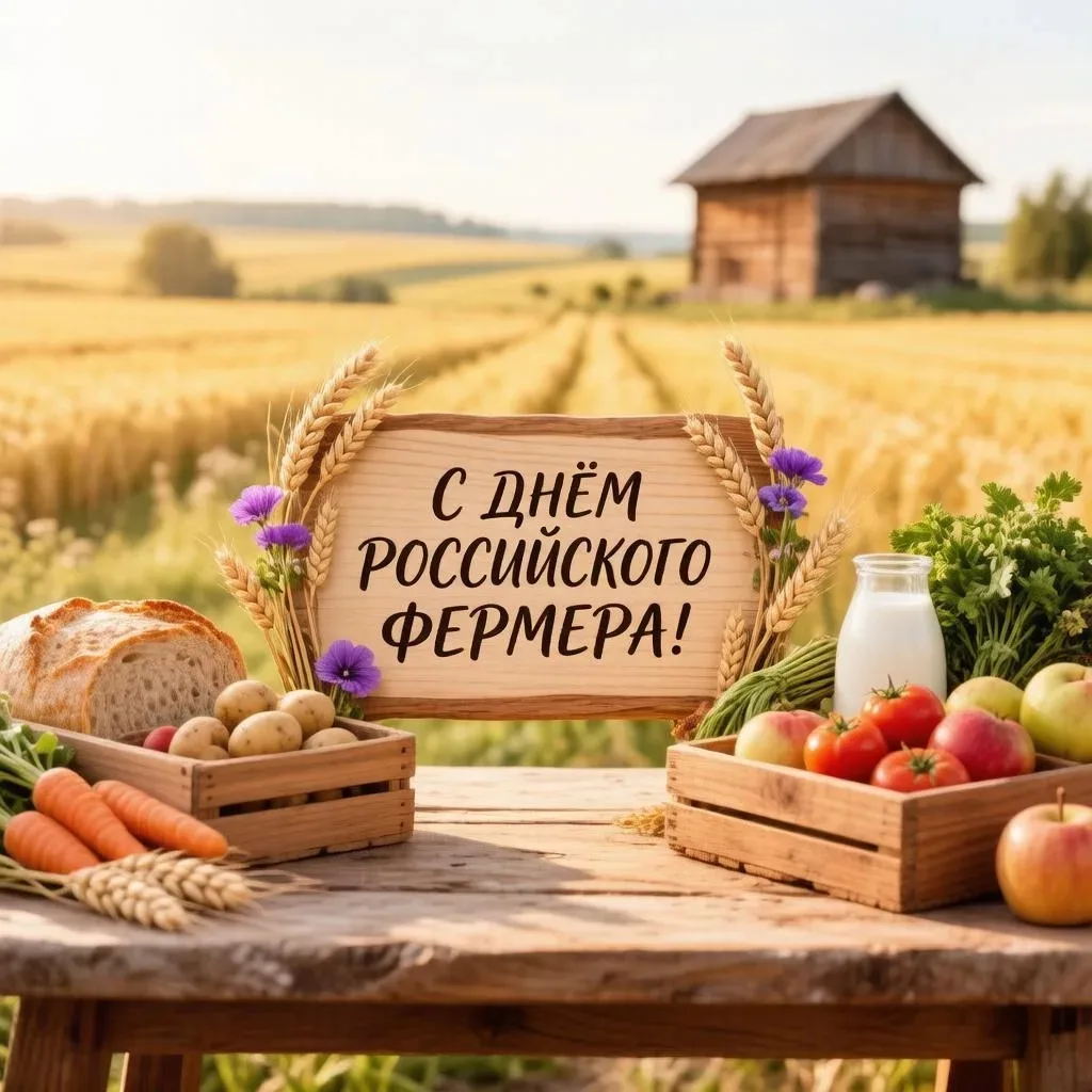Сегодня - День российского фермера 🐮 🌾

Уважаемые работники крестьянско-фермерских хозяйств Куванд