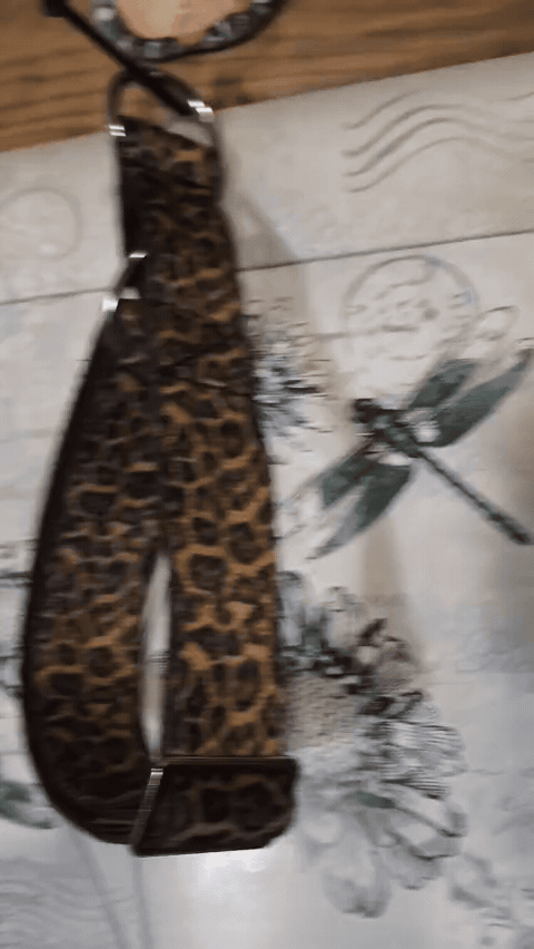 🌀Излюбленный леопард в коричневом, 💫ошейнике для гламурных питомцев🐾🔥🚀