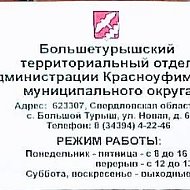Большетурышский территориальный отдел