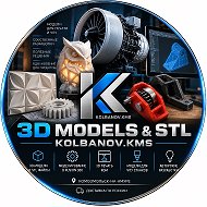 3D MODELS & STL | KOLBANOV.KMS