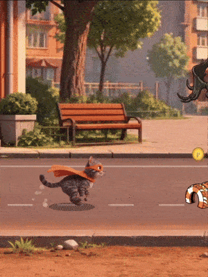 Впервые в приложении «Goodline Город» — настоящая игра!

Наш Суперкот выходит на борьбу с хитрыми Мы