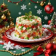 🎄 Салаты к Новому году | Рецепты