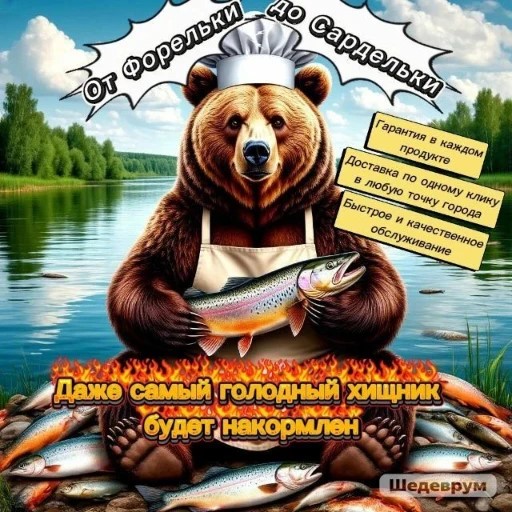 От форельки до сардельки — канал в мессенджере MAX