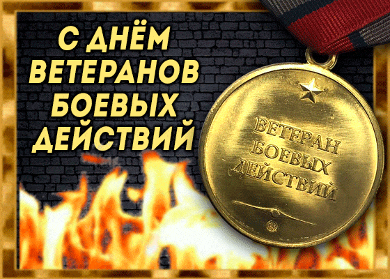 1 июля — День ветеранов боевых действий
