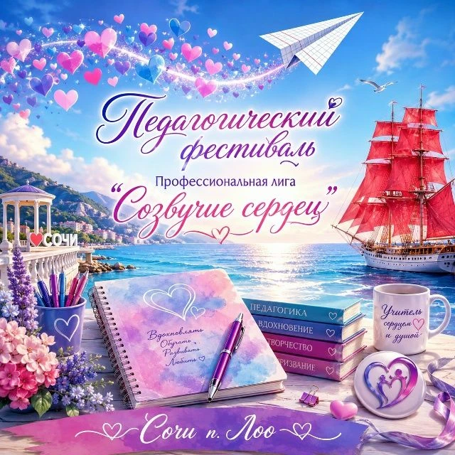 ПЕДАГОГИЧЕСКИЙ ФЕСТИВАЛЬ В СОЧИ 🌞🌴