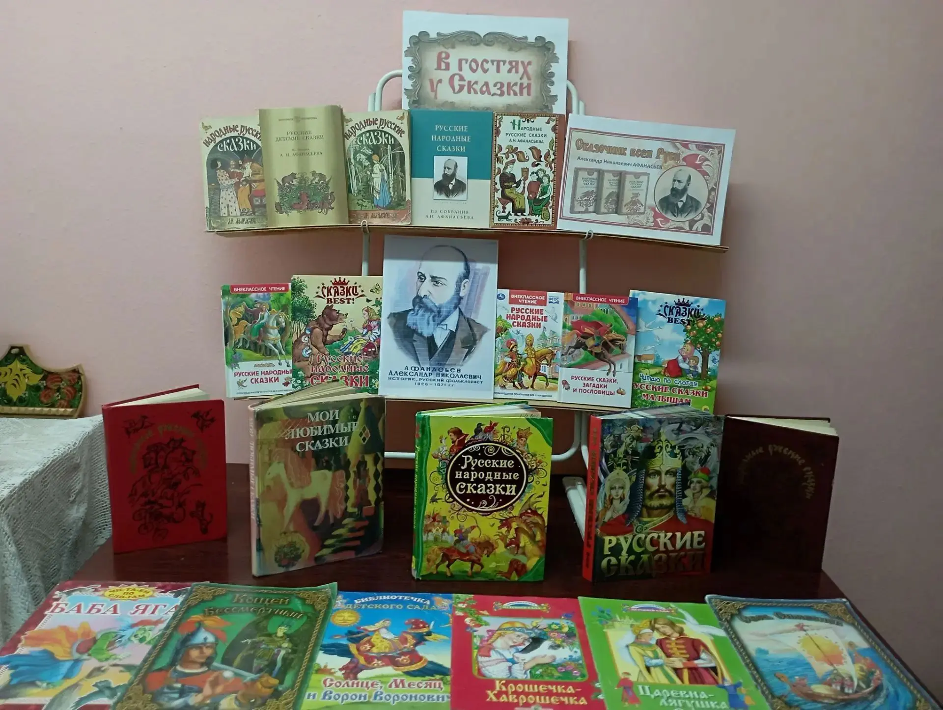 📚В Центральной детской библиотеке  Первомайского округа оформлена книжная выставка «В гостях у сказ