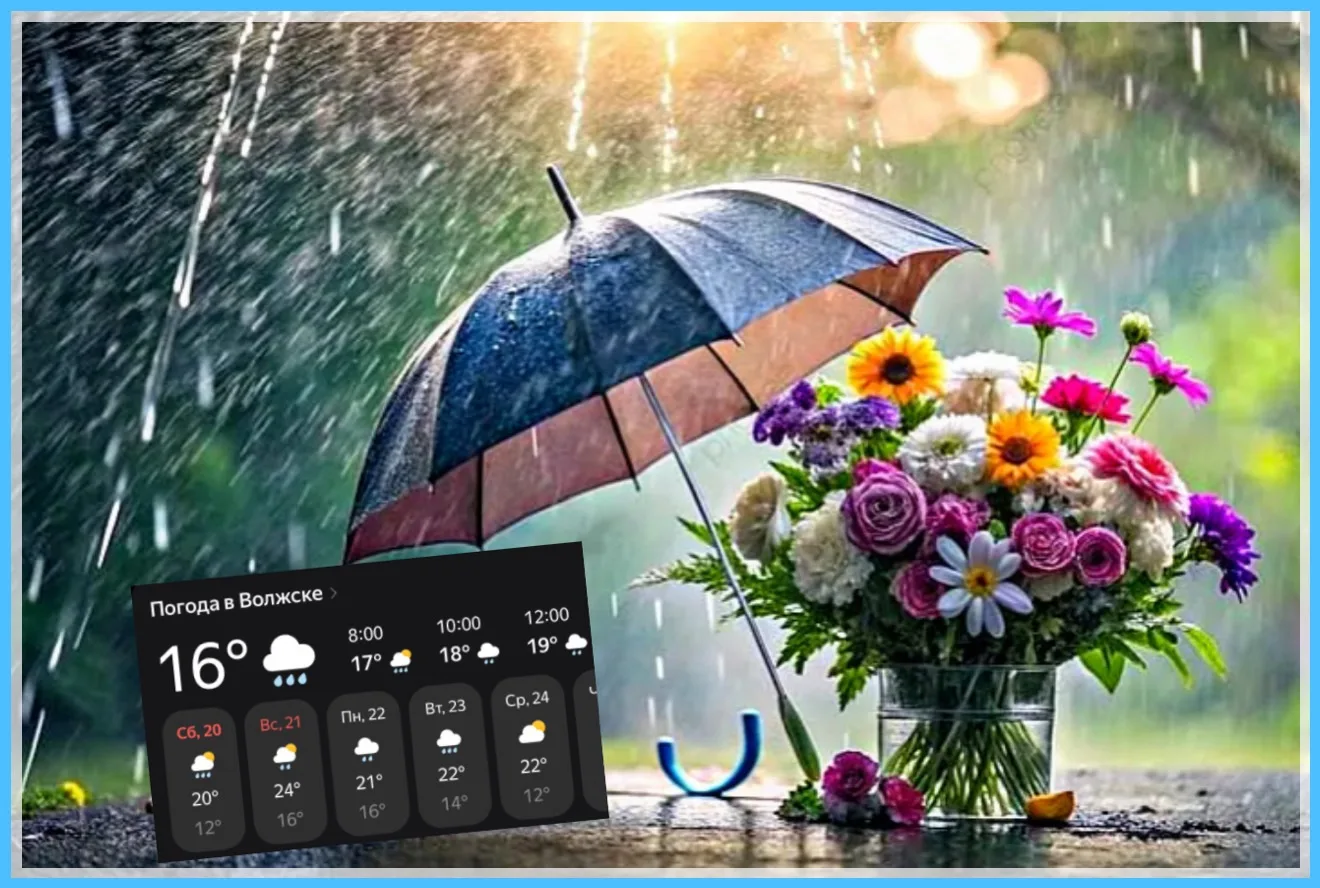 Всем доброе утро!👋

Слышали прогноз? Дождь на все выходные🌧️. Но мы-то знаем, что погода - это все