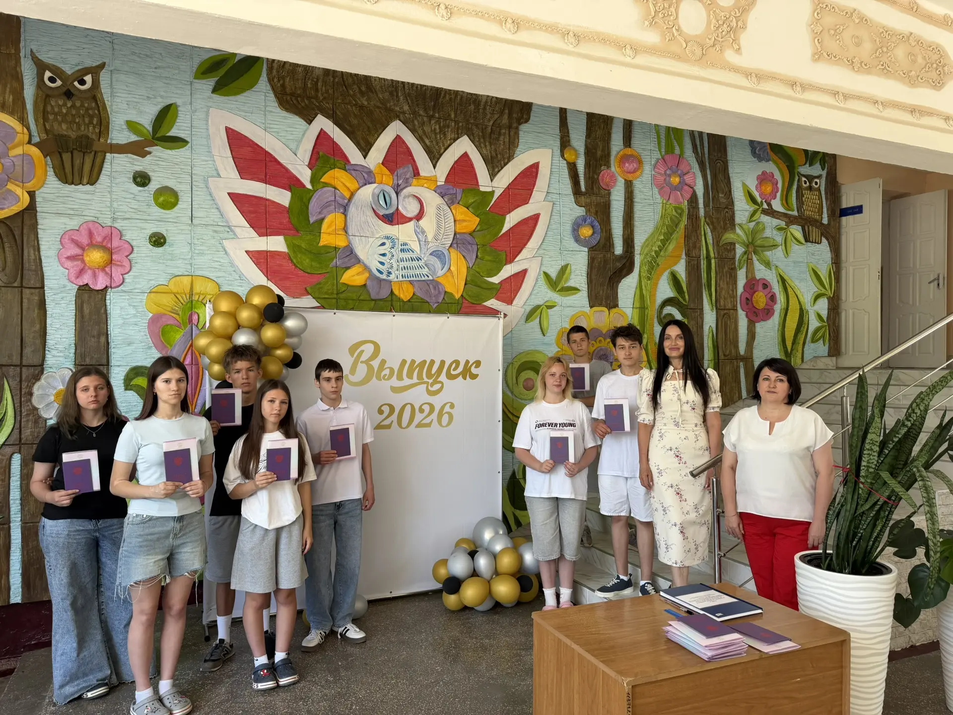 Состоялось вручение аттестатов об основном общем образовании выпускникам 9-ых классов.