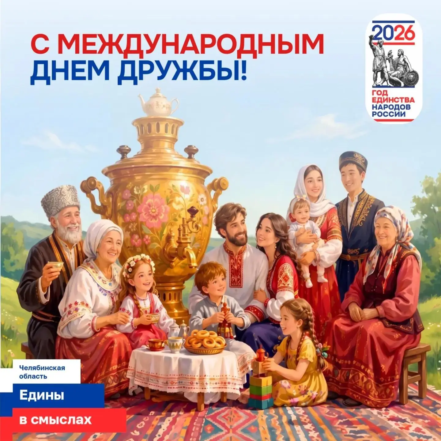 🌍Южноуральцы вместе со всем миром отмечают день дружбы