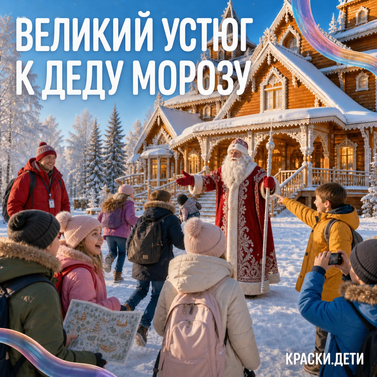 🎄 ВЕЛИКИЙ УСТЮГ — К ДЕДУ МОРОЗУ