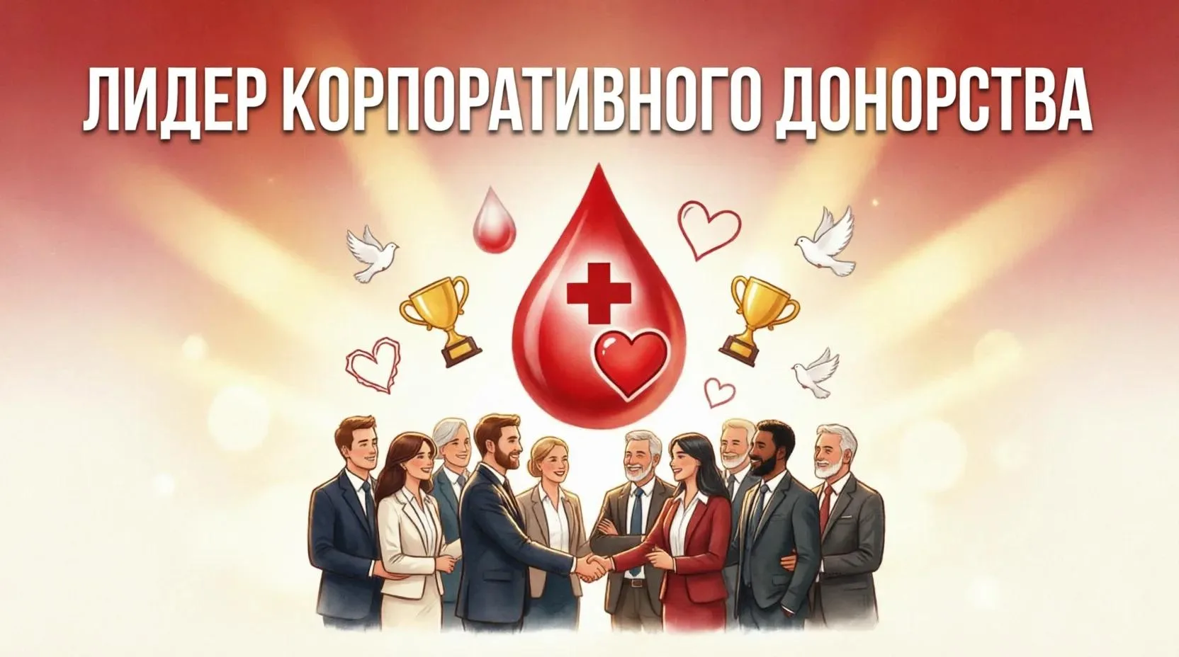 🩸 Стартует V Всероссийский конкурс «Лидер корпоративного донорства»!