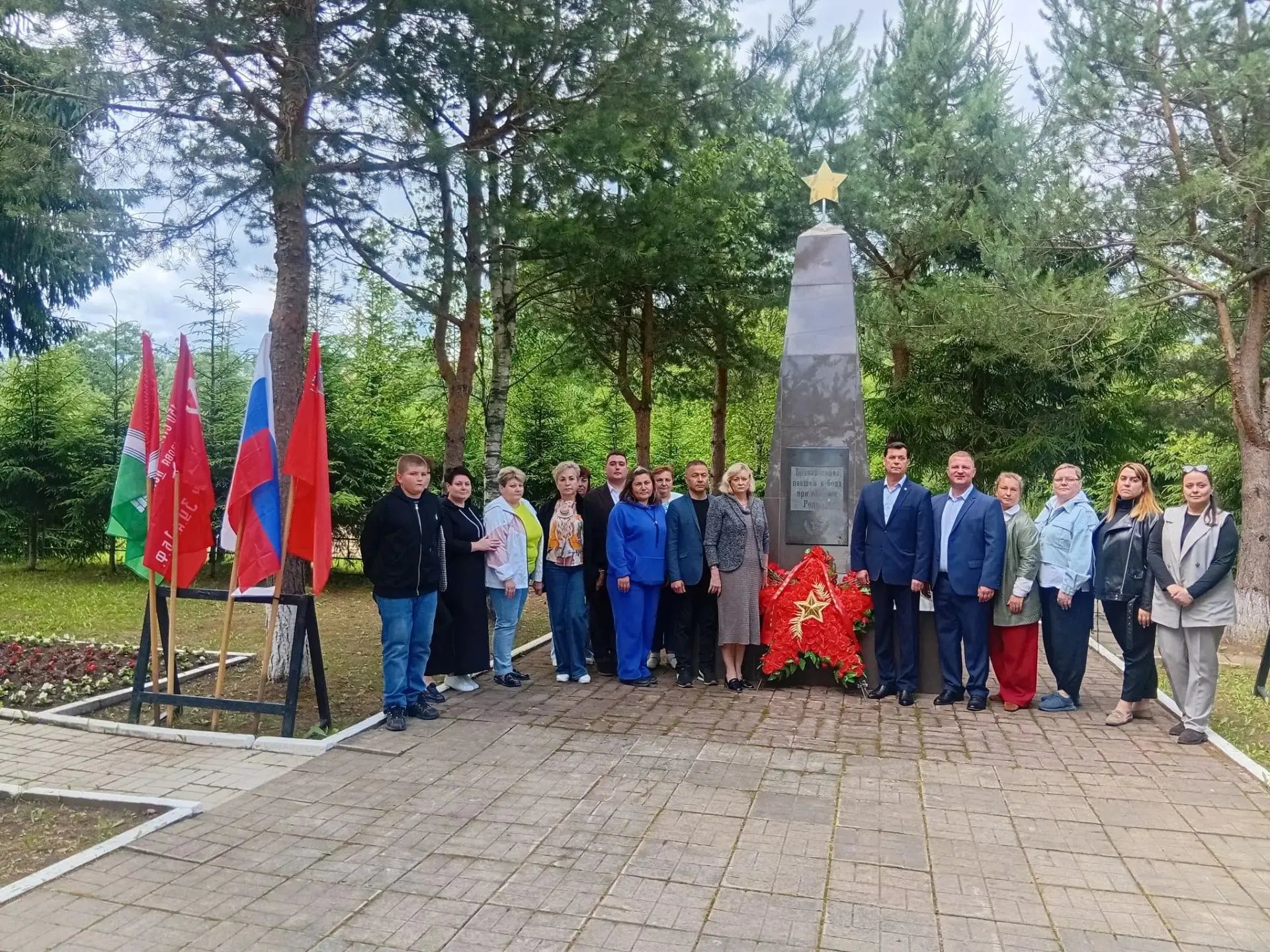 19 июня 2026 года, в преддверии Дня Памяти и Скорби, на мемориале в деревне Таширово прошло значимое