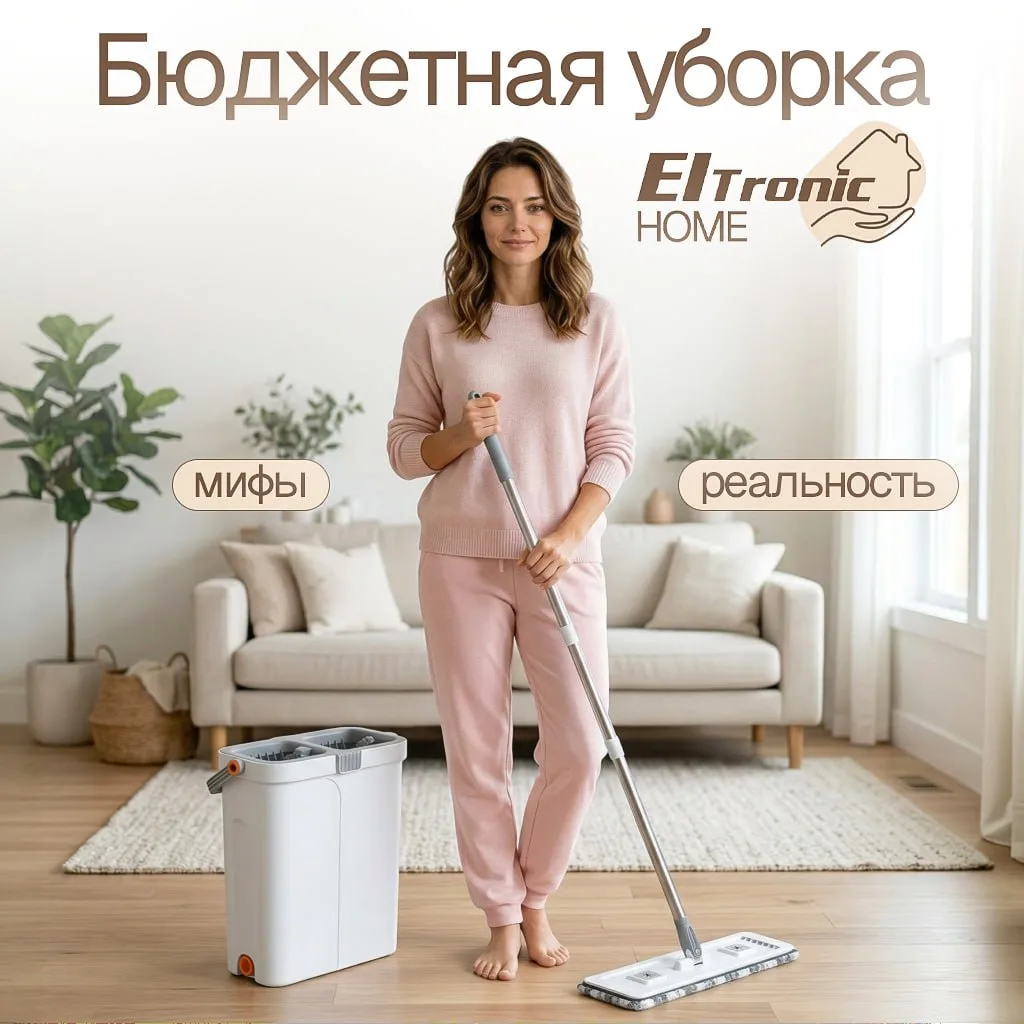 Бюджетная уборка: мифы и реальность