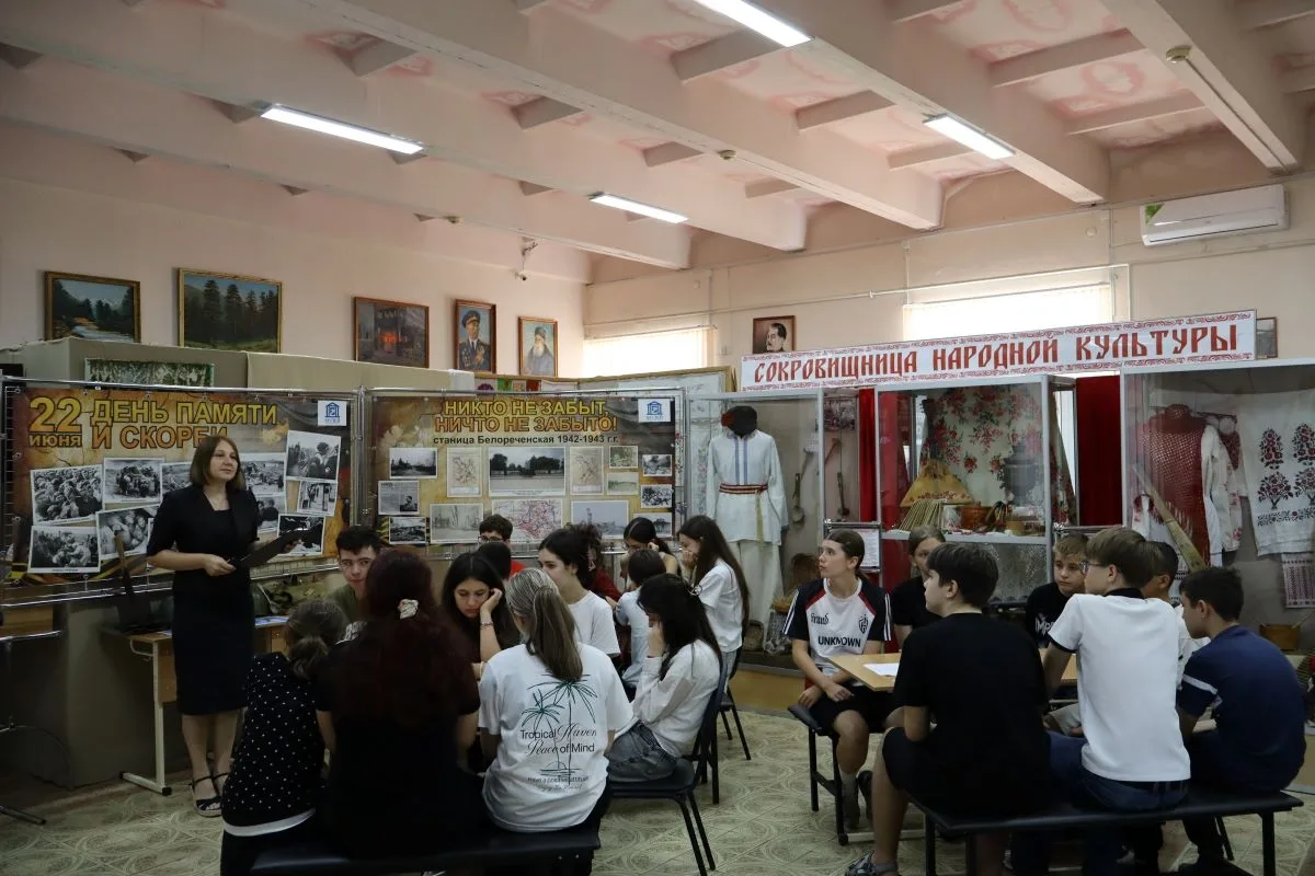 «ПОМНИТ СЕРДЦЕ, НЕ ЗАБУДЕТ НИКОГДА» 
Под таким названием в музее города Белореченска в канун 85-лети