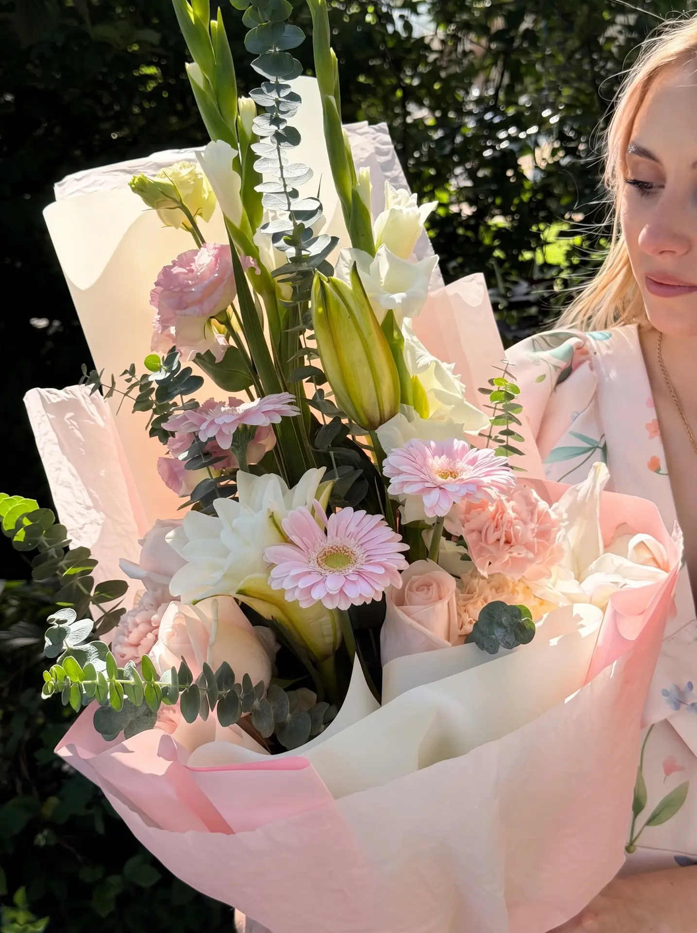 Солнце внутри букета ☀️🌸