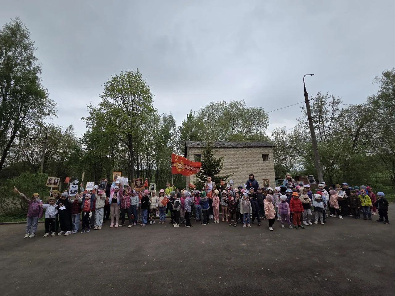 🇷🇺 День Победы в дошкольном отделении МОУ «Софьинская СОШ» (пос. РАОС)  В преддверии великого праздн