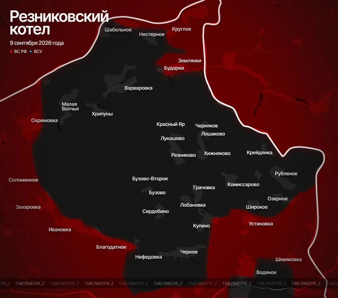 🇷🇺🇺🇦 До двух тысяч боевиков в кольце: ВС РФ замкнули котел под Волчанском