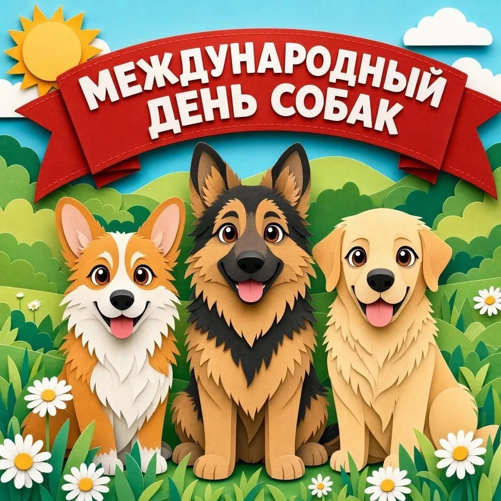 🐾 2 июля — Международный день собак! 🐕✨ 

Собаки — самые верные и преданные друзья. В нашей стране