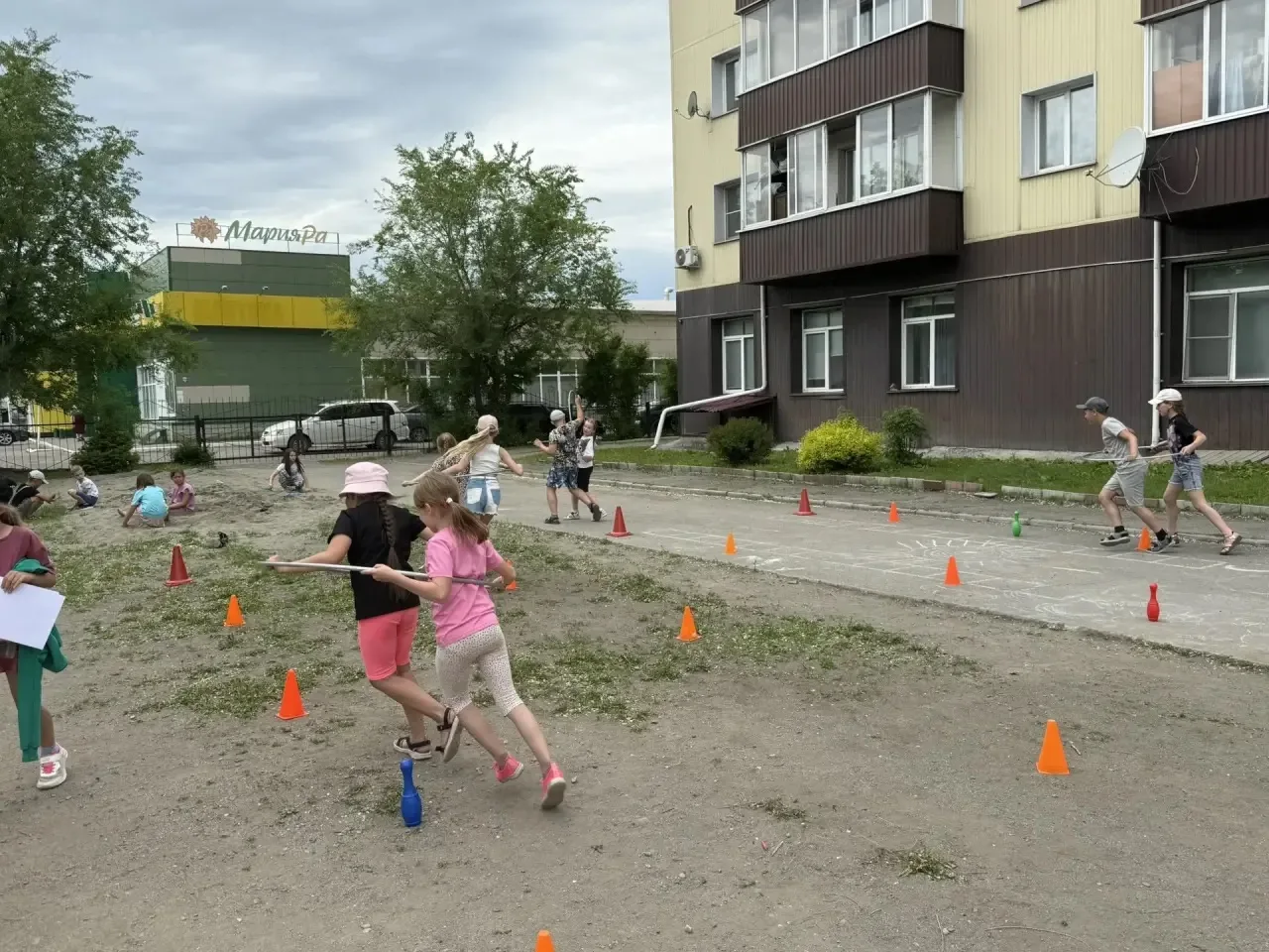 и какое же веселье без подвижных игр на улице? 💨