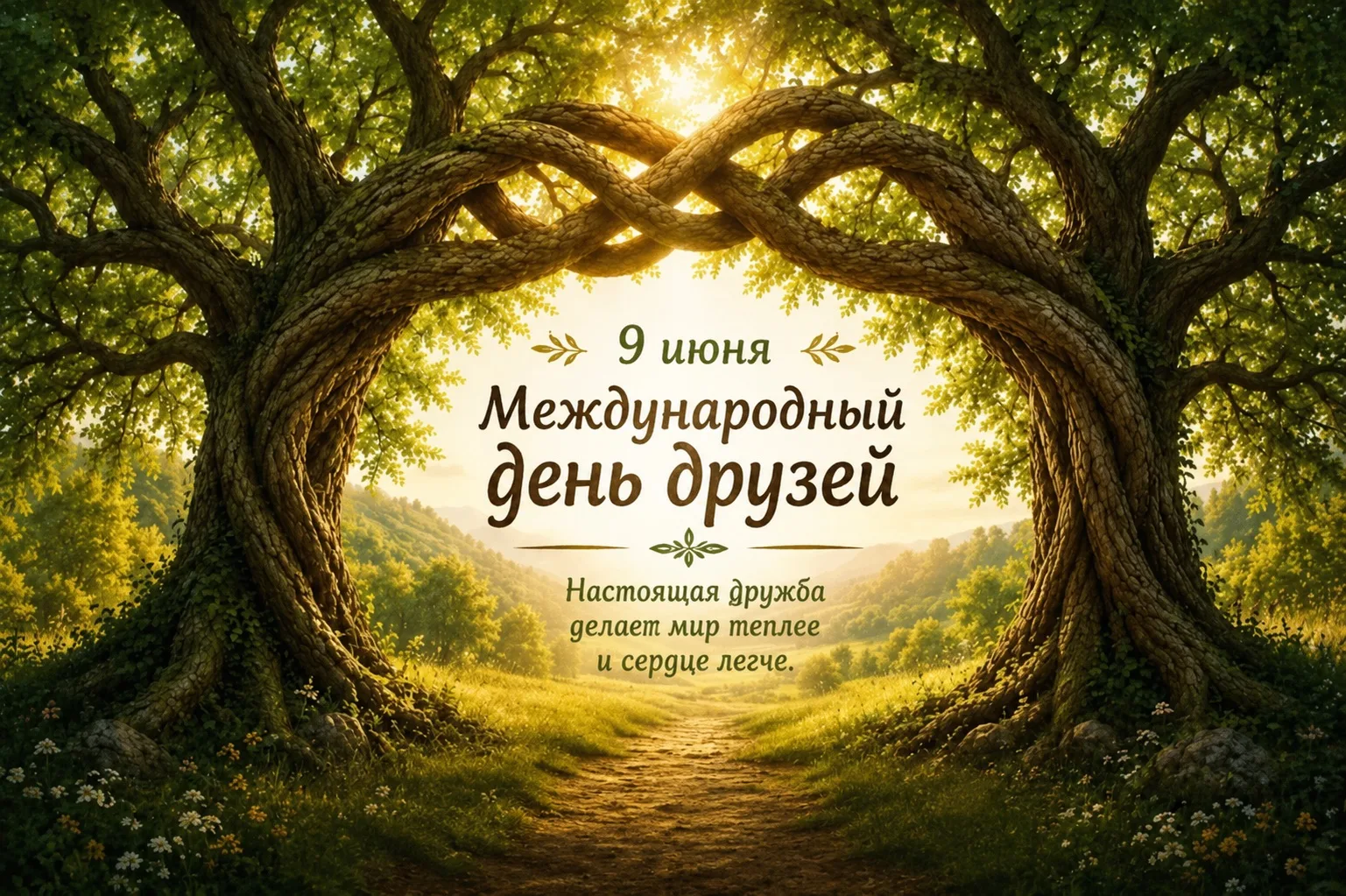🔔 9 июня – Международный день друзей.