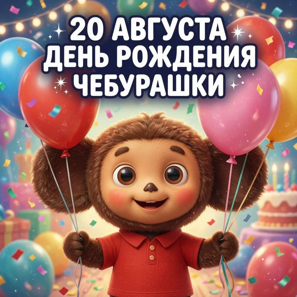 День рождения Чебурашки!
