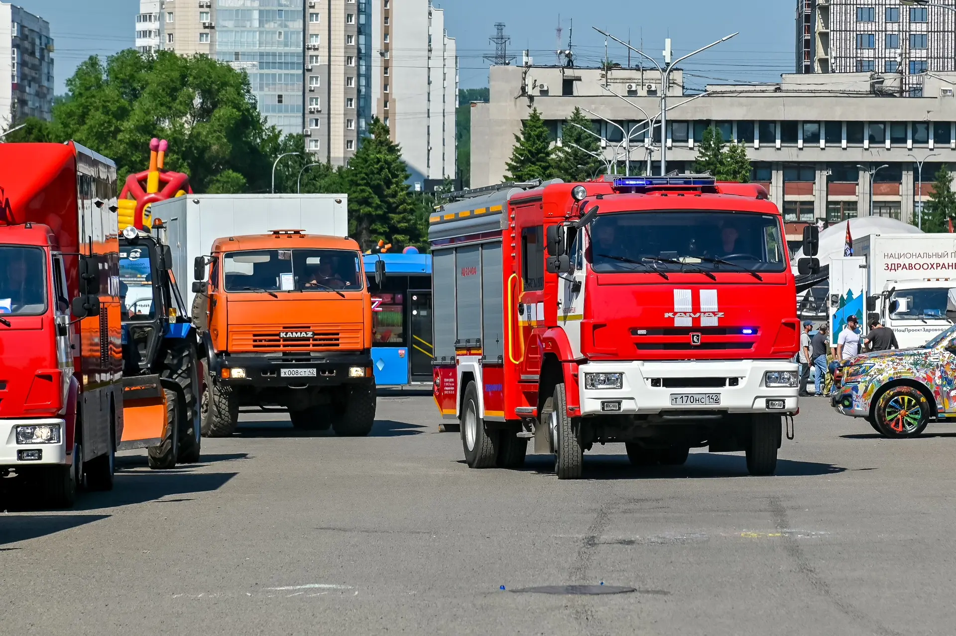 Делимся фотографиями с проекта «Потрогай грузовик», который прошел 6 июня в ТРЦ «Сити М...