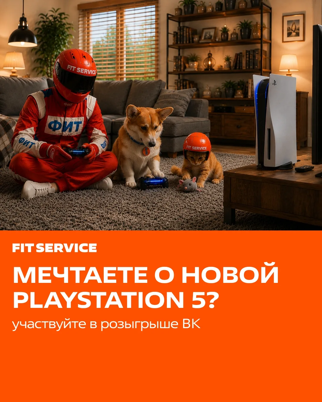 😼 Мечтаете о новой PlayStation 5?