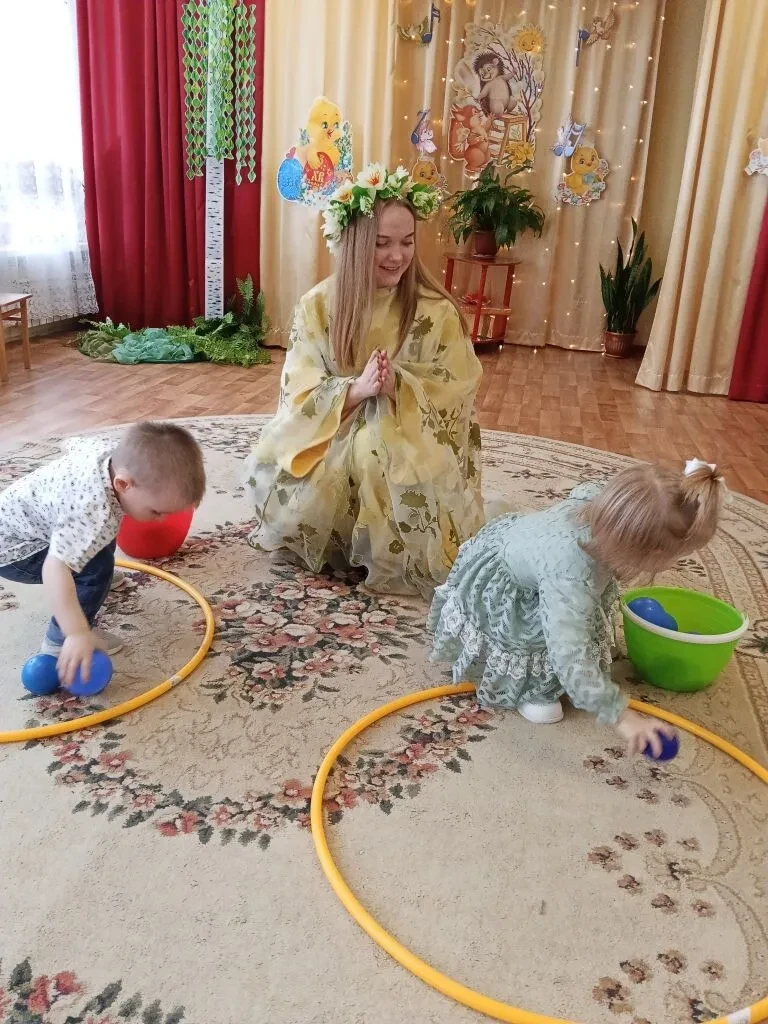 Рады весне и ребята 2-ой ясельной "Б" группы. У малышей прошёл весенний праздник, в гости к ним приш