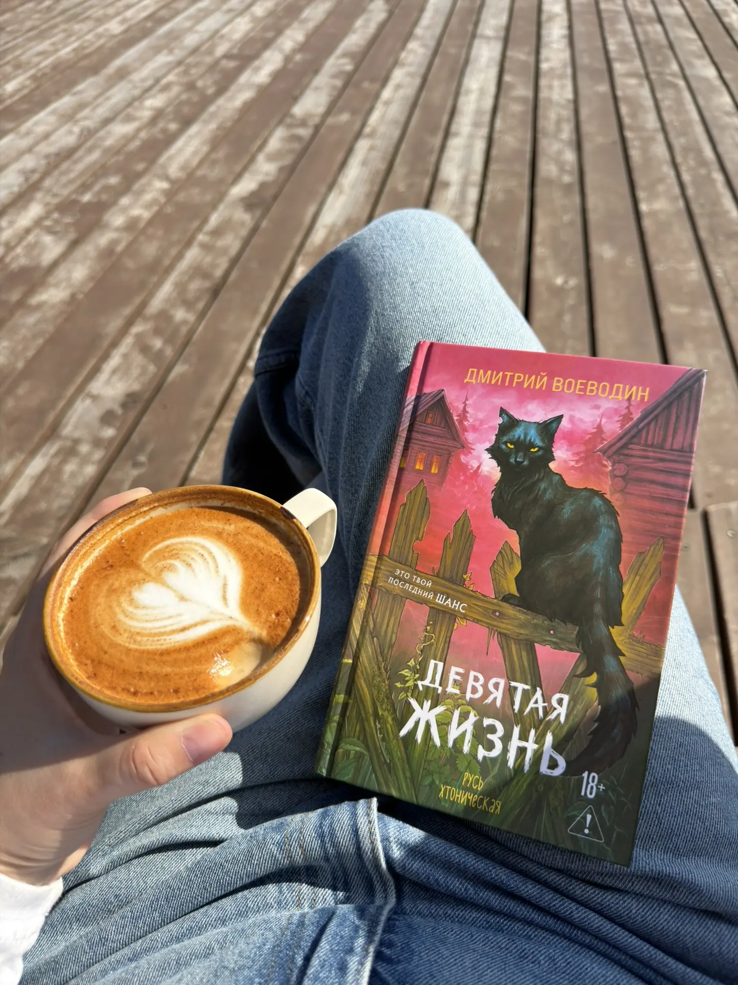 🔥#читаюсейчас горячую новинку Эксмо «Девятая жизнь» Дмитрия Воеводина. Это сборник мис...