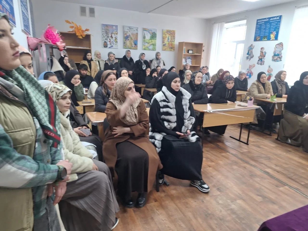 2 февраля в МБОУ "СОШ с. Гехи-Чу" прошло общешкольное родительское собрание . Основная цель  работы 