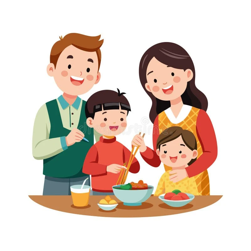 Почему детям полезно есть вместе с родителями

🍽Очень часто в семейном графике нет общего времени д