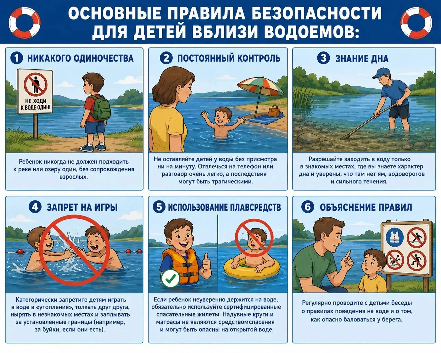 Уважаемые жители! Помните, что открывать купальный сезон можно только после установлени...