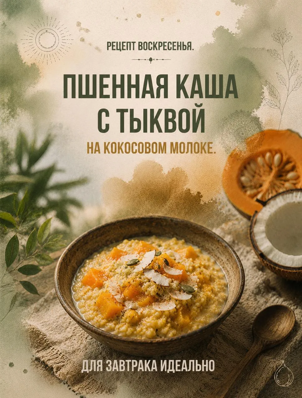 Что, если воскресное утро может начинаться с каши - и без тяжести до самого обеда?