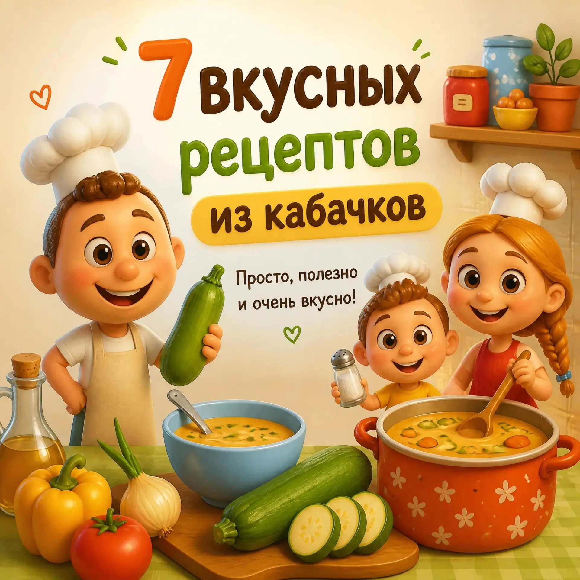 🍆 Кабачки уже снятся вам по ночам? Признавайтесь честно — у кого на кухне целая гора э...