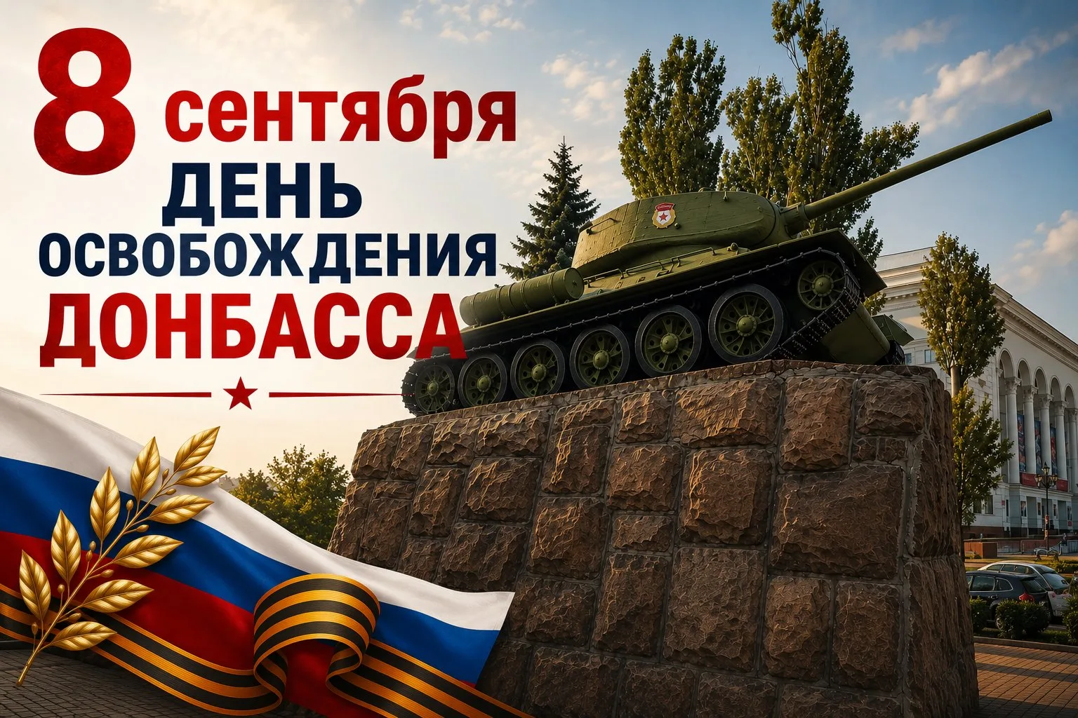 🌾 Поздравление председателя Союза писателей ДНР Владислава Русанова с Днём освобождени...
