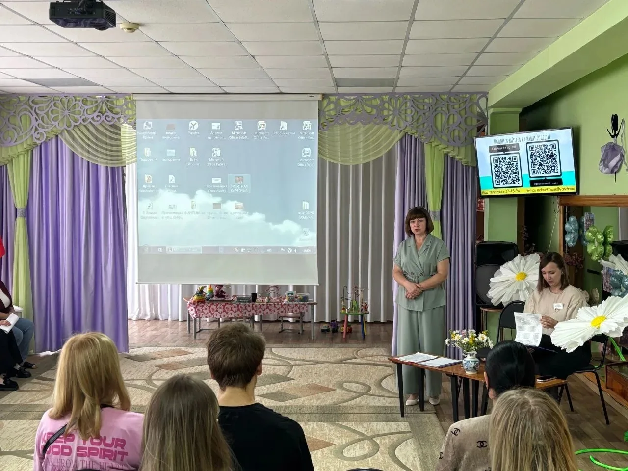 📢 Вчера в нашем детском саду состоялось важное и тёплое событие — собрание для родителей вновь пост