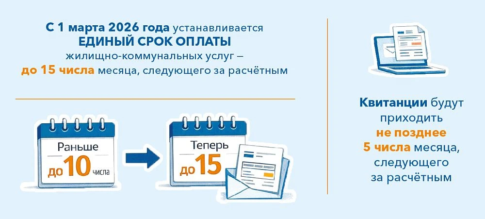 Приближается 15-е число, это значит, что скоро пора вносить плату за коммунальные услуги
