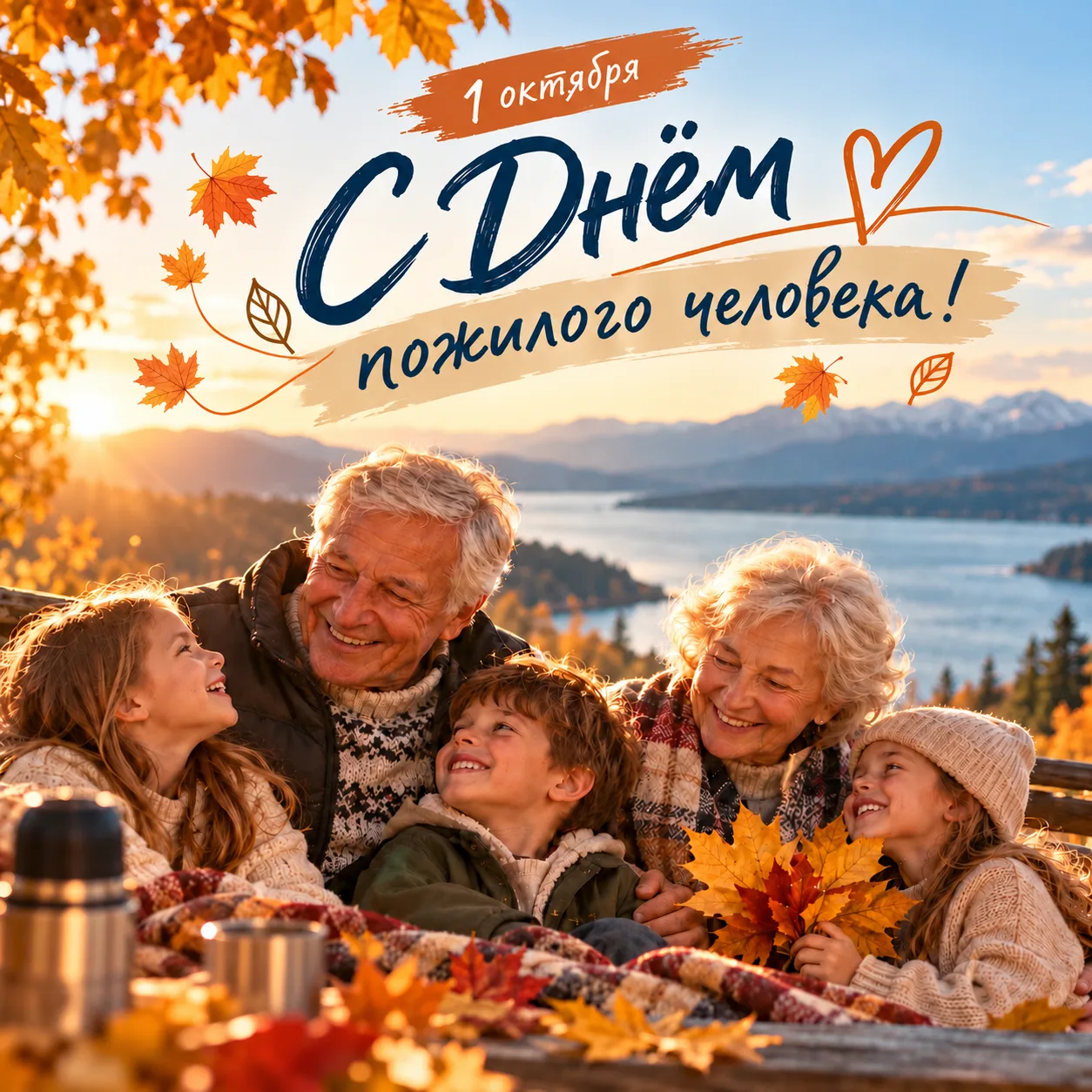🍂❤️ Сегодня особенный и очень добрый день — День пожилого человека.