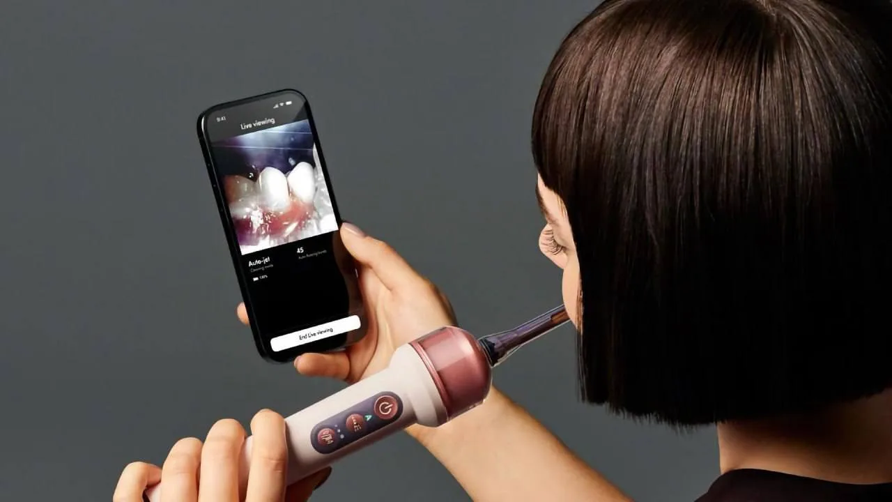 Dyson выпустили зубную щётку с камерой и ИИ 😳