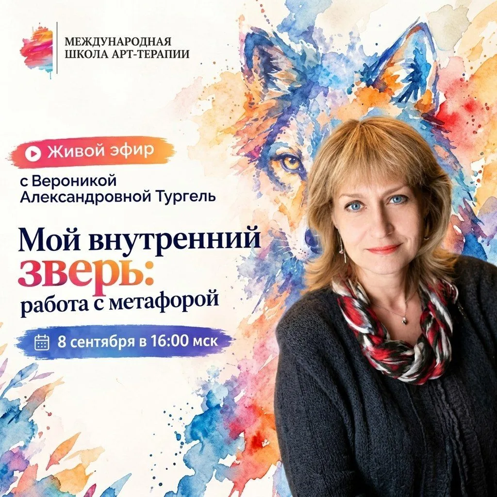 ⏰8 сентября в 16:00 мск приглашаем на встречу, где творчество встречается с глубиной са...