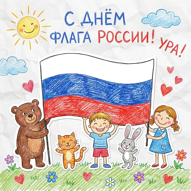 🇷🇺 С Днём Государственного флага России!