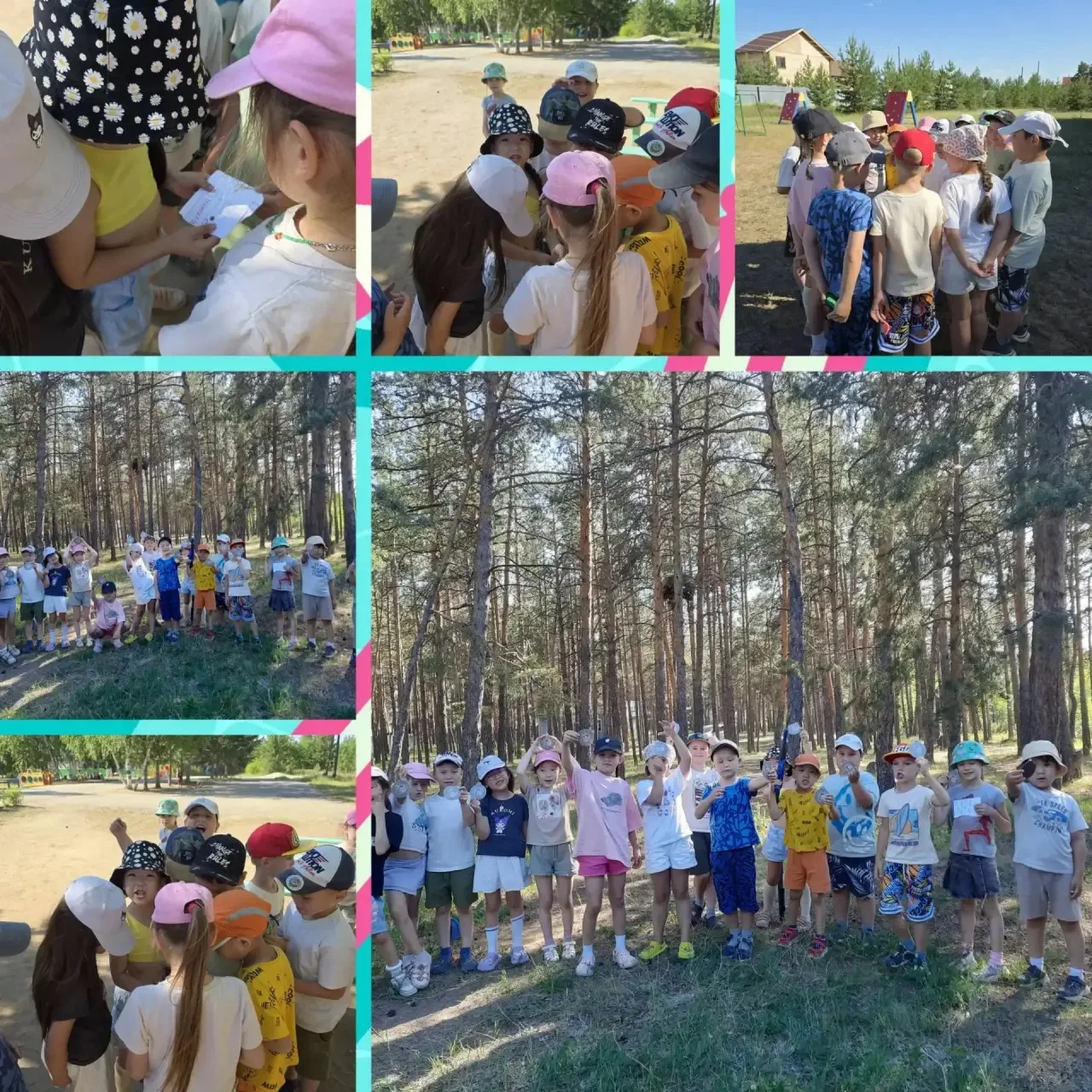 Как ребята из корпуса «Олимпиец-1» стали настоящими следопытами!🔍

🌲На детской даче «Лесовичок» дл