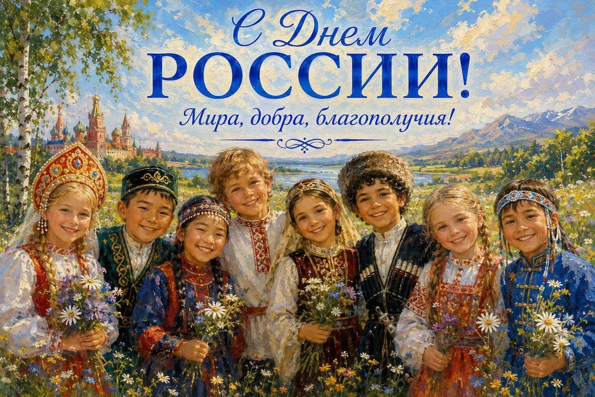 🇷🇺12 июня - День России! Этот день напоминает нам о наших традициях, культуре и истории.🪗
🌳Росси