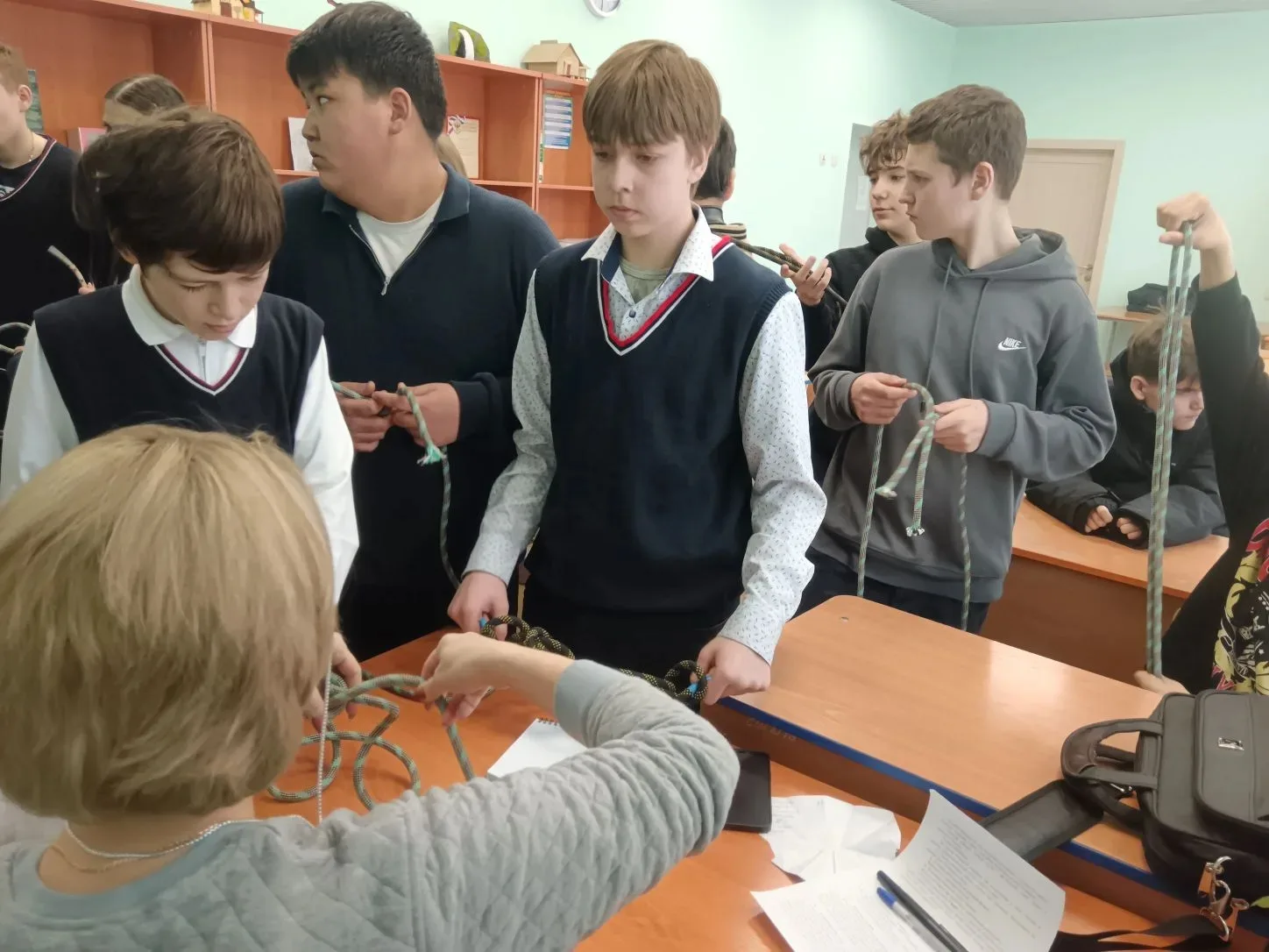 🧗‍♂️ Покоряя новые высоты!  В рамках внеурочной деятельности для учеников параллели 8-х классов прош