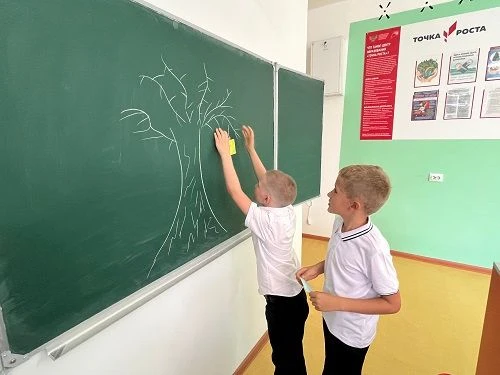 Проведен классный час.