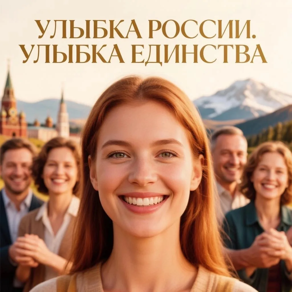 🎉 «Улыбка России. Улыбка единства»: стань частью большого визуального архива страны! 🎉