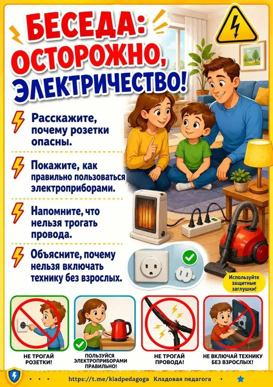 Правила безопасности дома