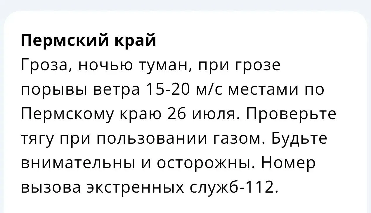 Сегодня ночью обещают грозы, дожди и сильный ветер🫠