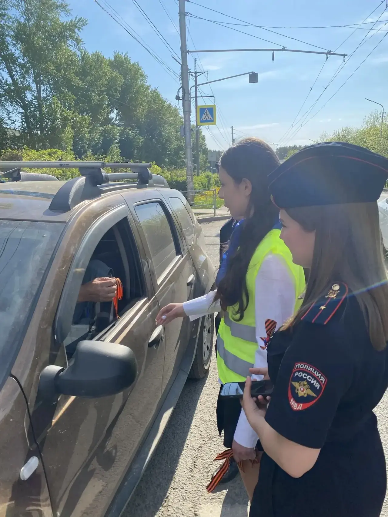 В канун празднования 81 -годовщины Победы в Великой Отечественной войне сотрудники ОГИБДД МВД по г.У