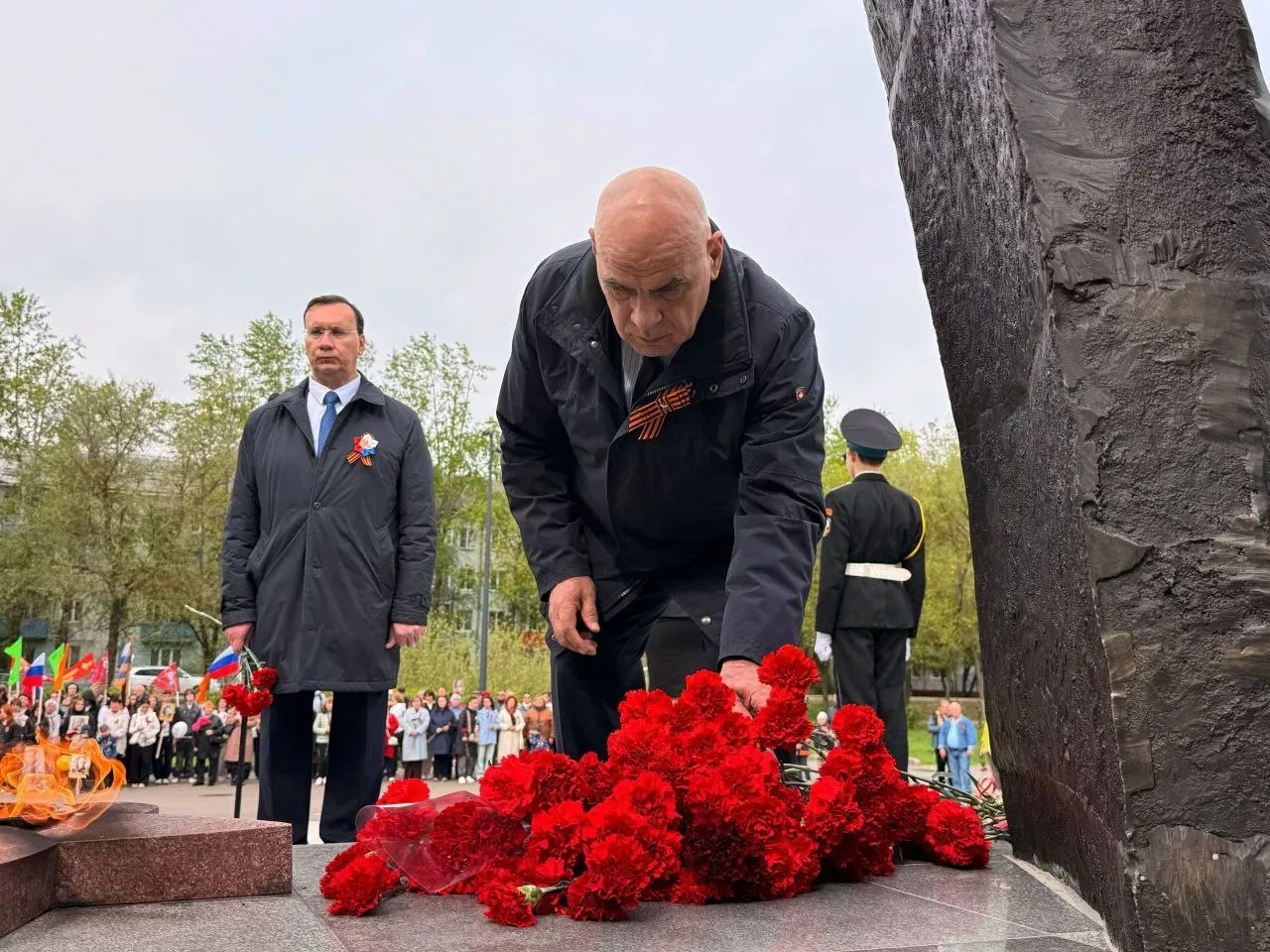 В Лобне почтили память Героев Великой Отечественной войны  9 Мая - праздник, объединяющий все поколе